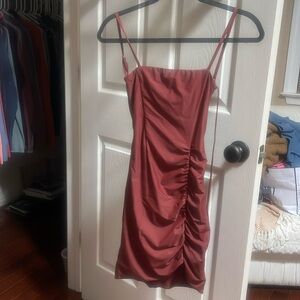 Burgandy dress